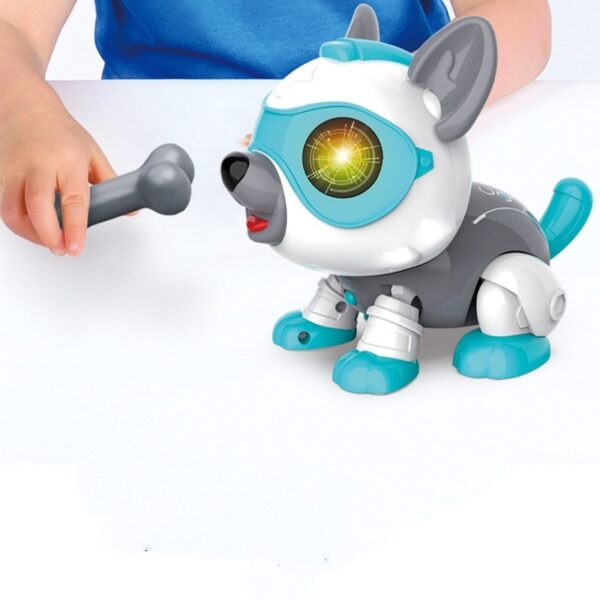 Children's Voice-activated Touch-sensing Electronic Robot Dog - Image 2