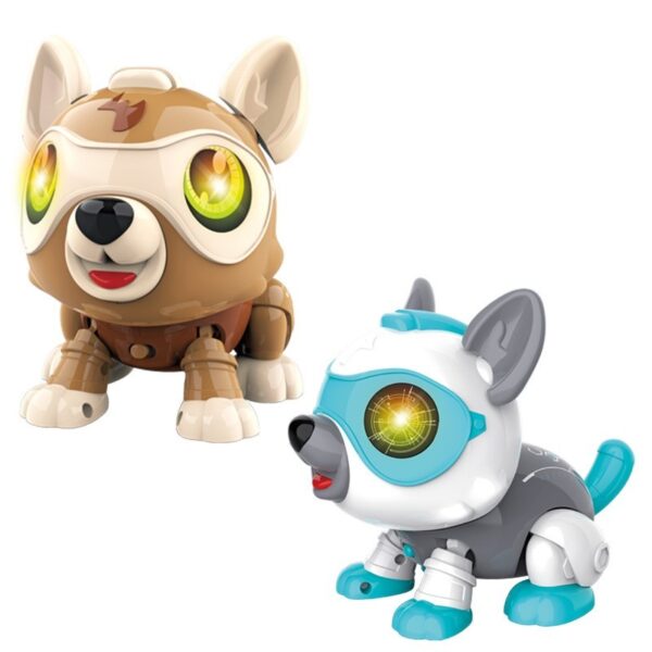 Children's Voice-activated Touch-sensing Electronic Robot Dog - Image 5